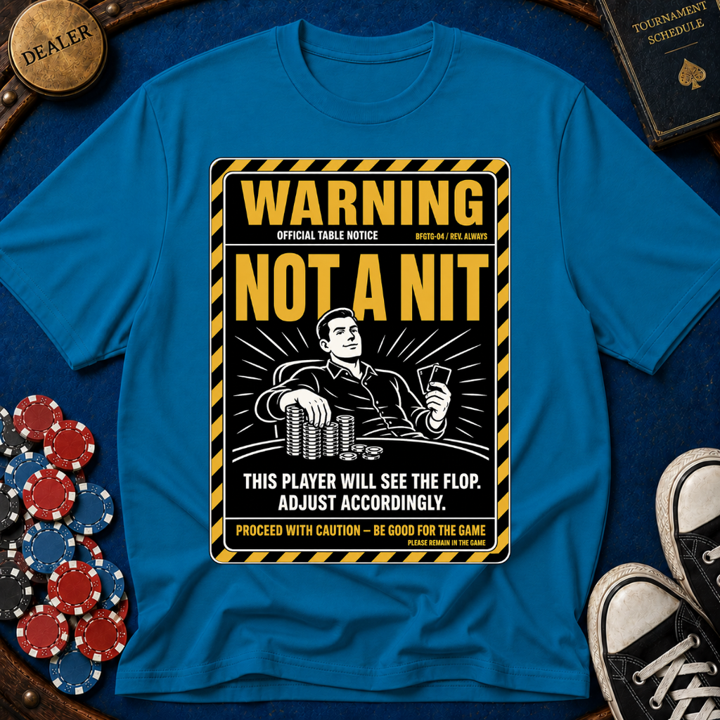 Warning Not A Nit T-Shirt