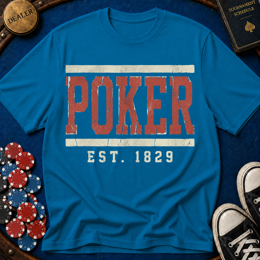 Athletic Poker Shirt T-Shirt