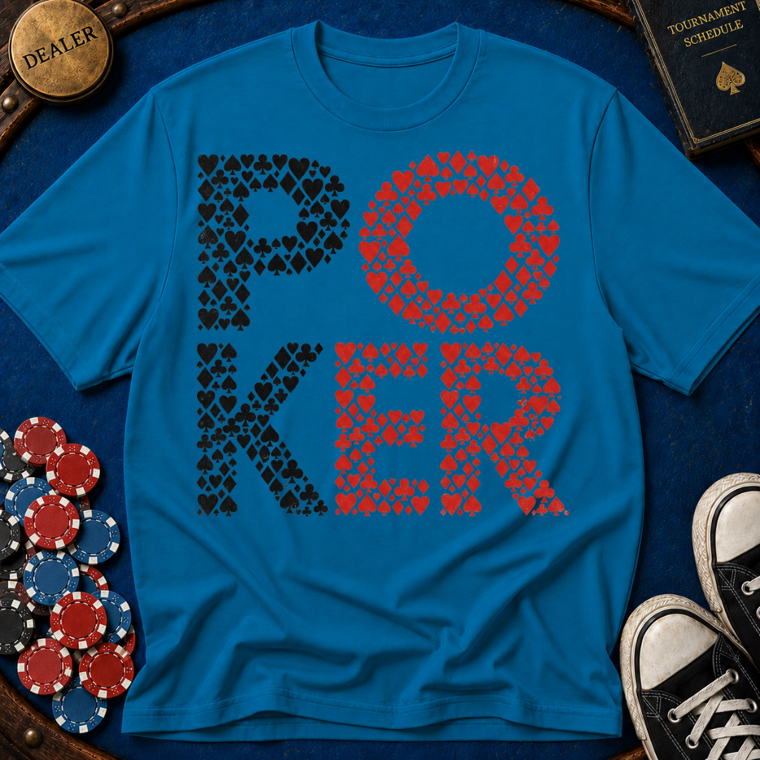 Poker written in suits T-Shirt
