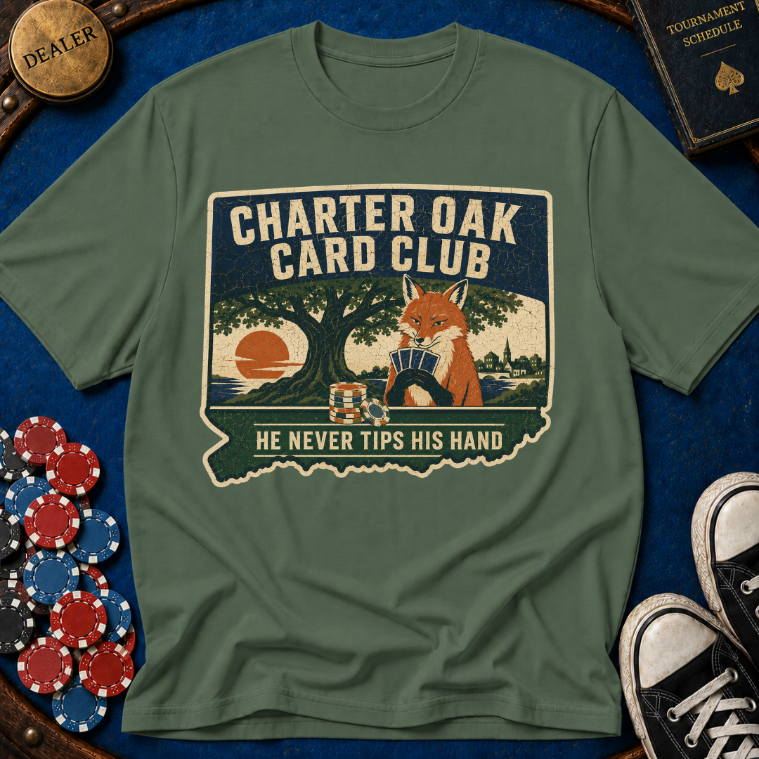 Connecticut Charter Oak Card Club T-Shirt