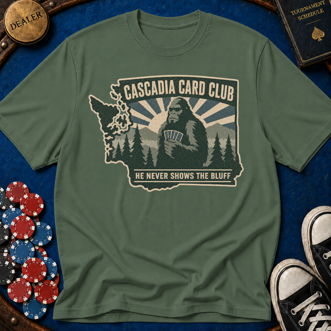 Washington Cascadia Card Club T-Shirt
