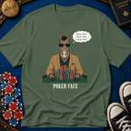 Poker Face Donkey T-Shirt