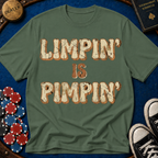 Limpin is Pimpin Text T-Shirt