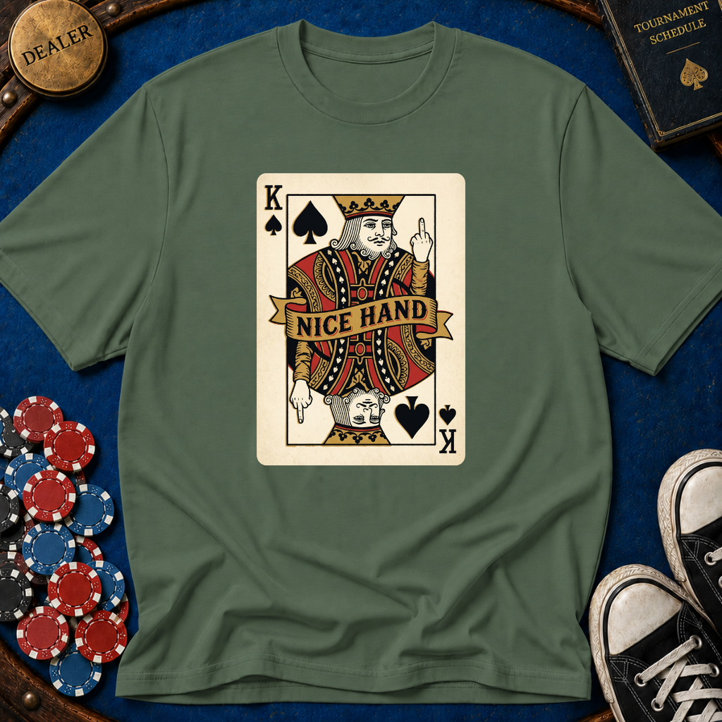 King of Spades "Nice Hand" T-Shirt