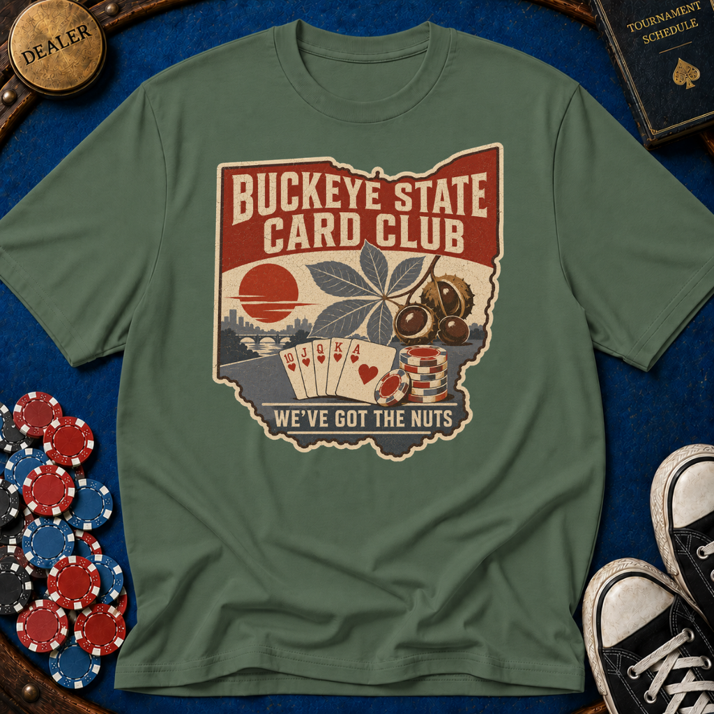 Ohio Buckeye State Card Club T-Shirt