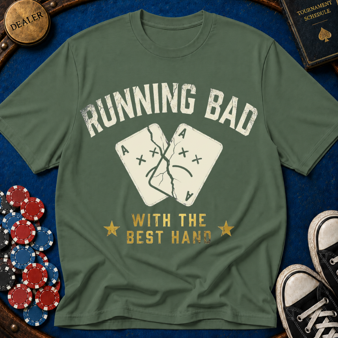 Running Bad - Aces Cracked T-Shirt