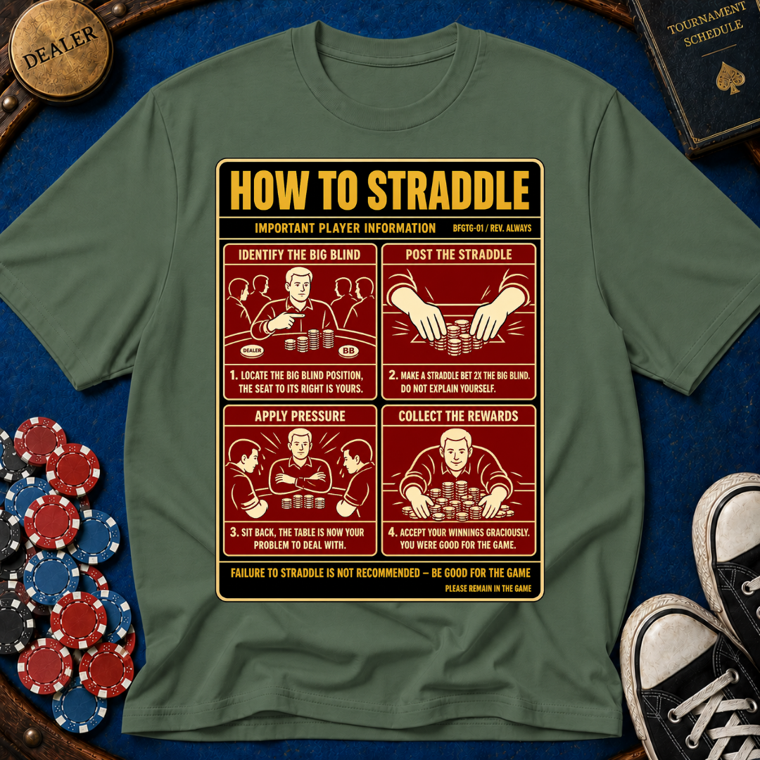 How To Straddle T-Shirt
