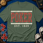 Athletic Poker Shirt T-Shirt