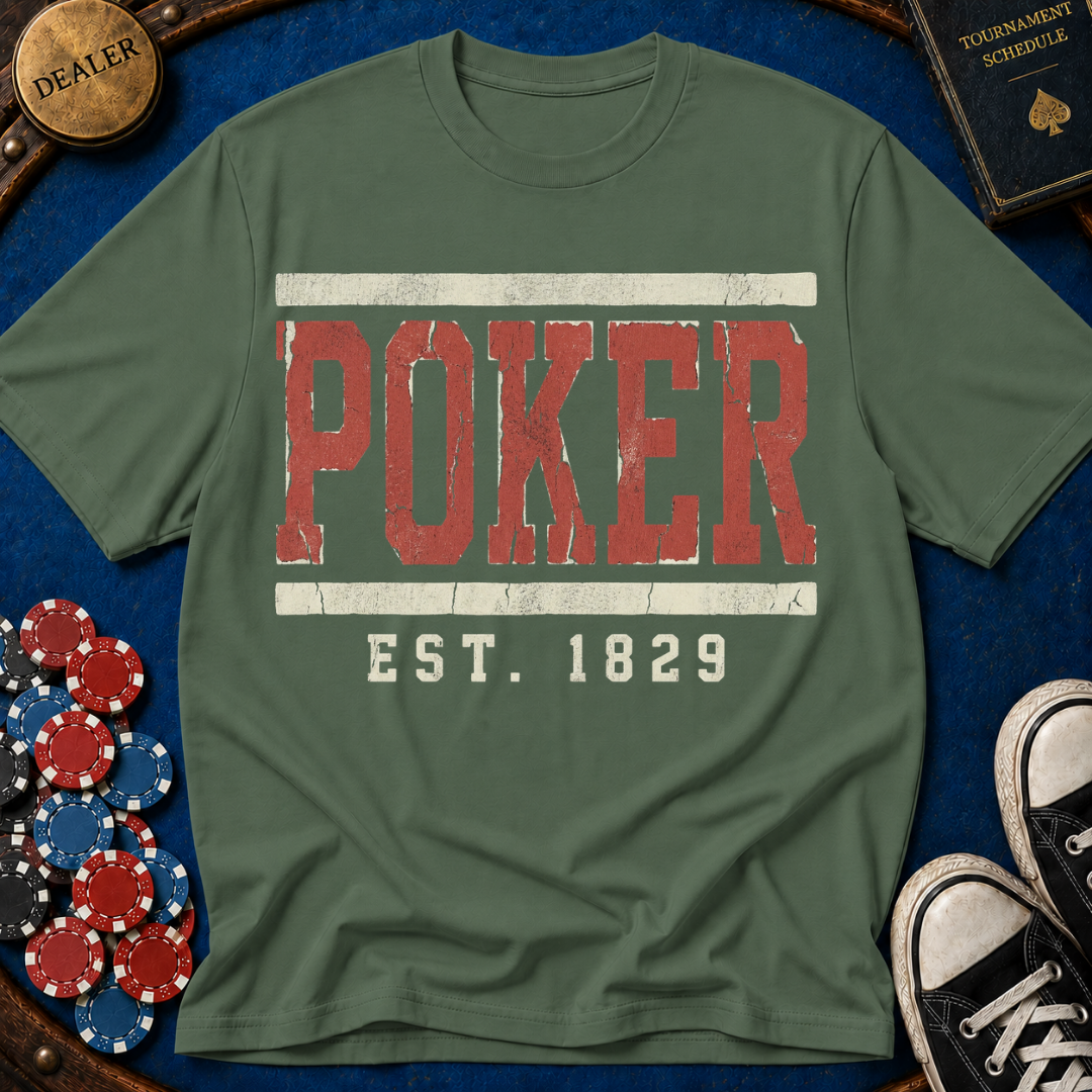 Athletic Poker Shirt T-Shirt
