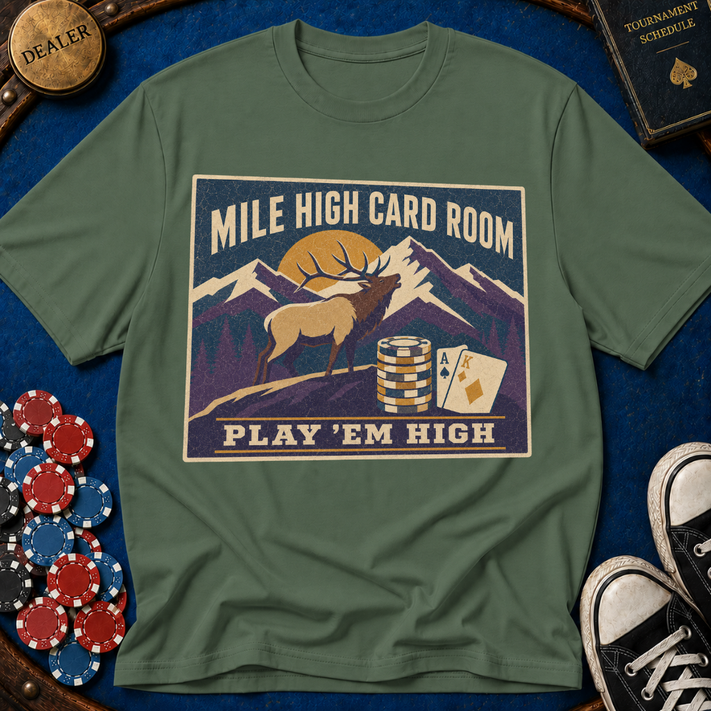 Colorado Mile High Card Room T-Shirt