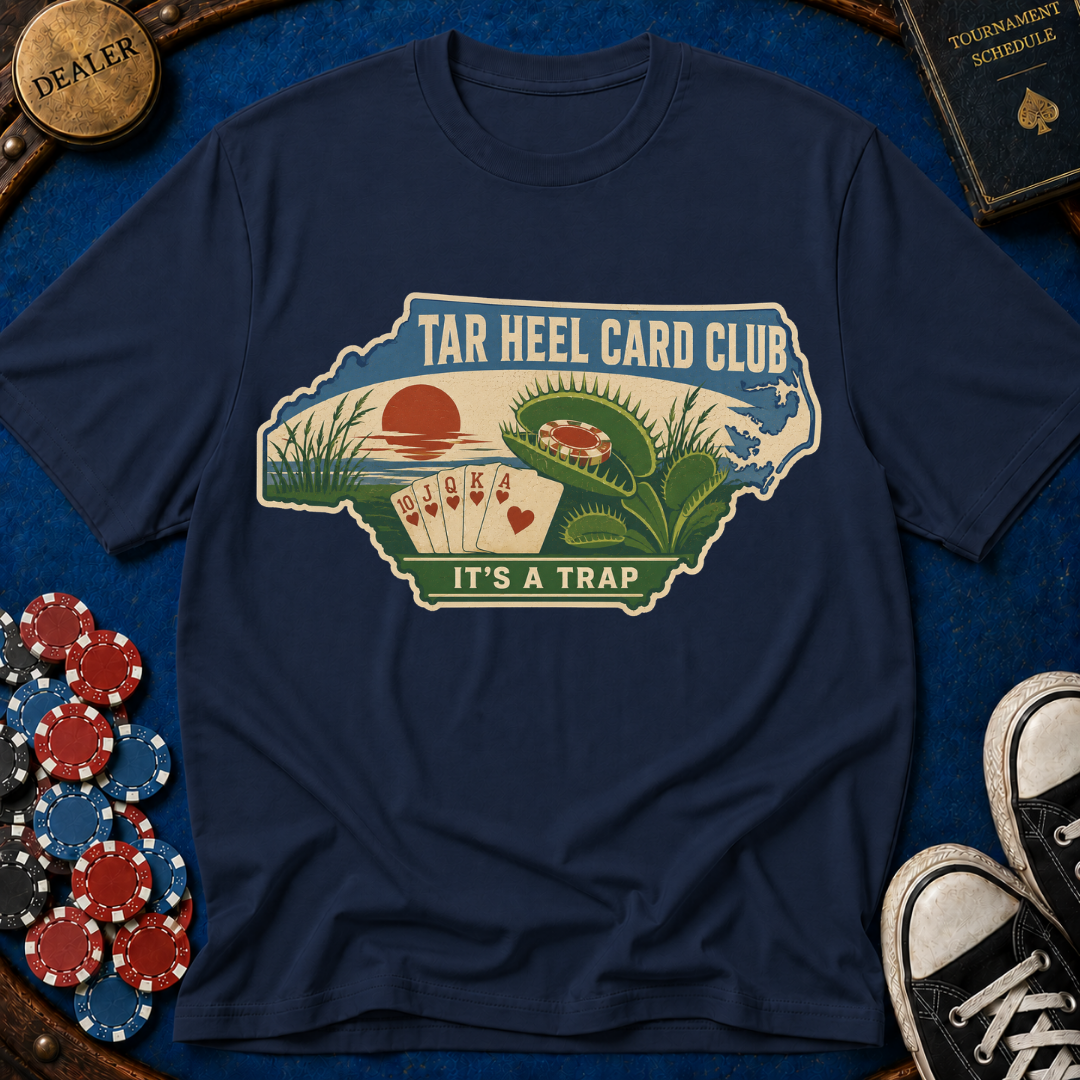 North Carolina Tar Heal Card Club T-Shirt