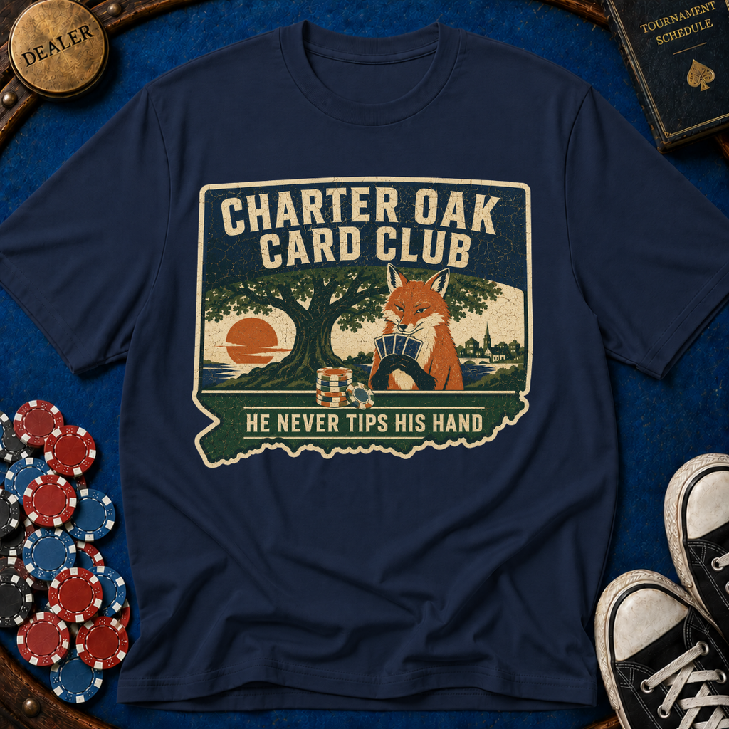 Connecticut Charter Oak Card Club T-Shirt