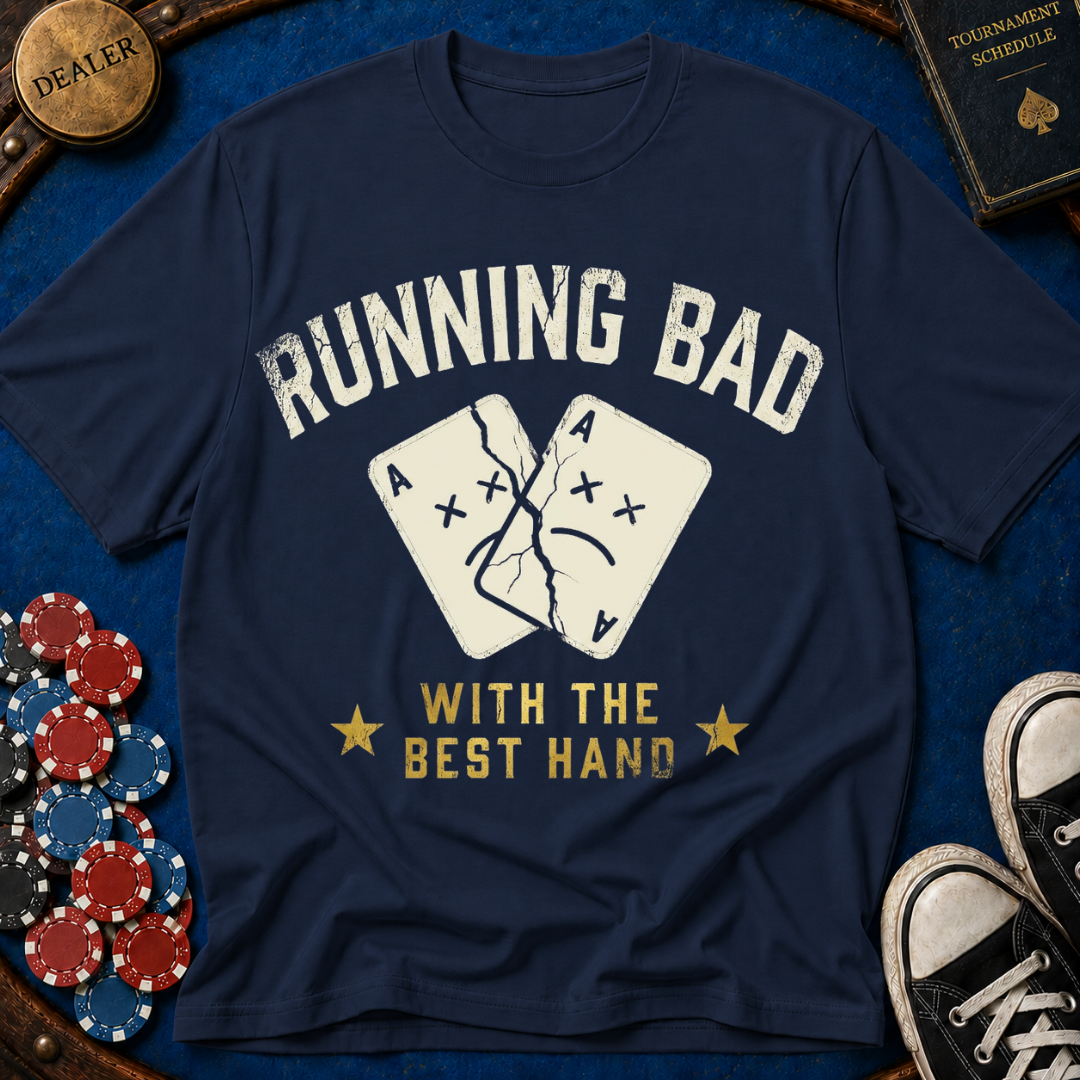 Running Bad - Aces Cracked T-Shirt