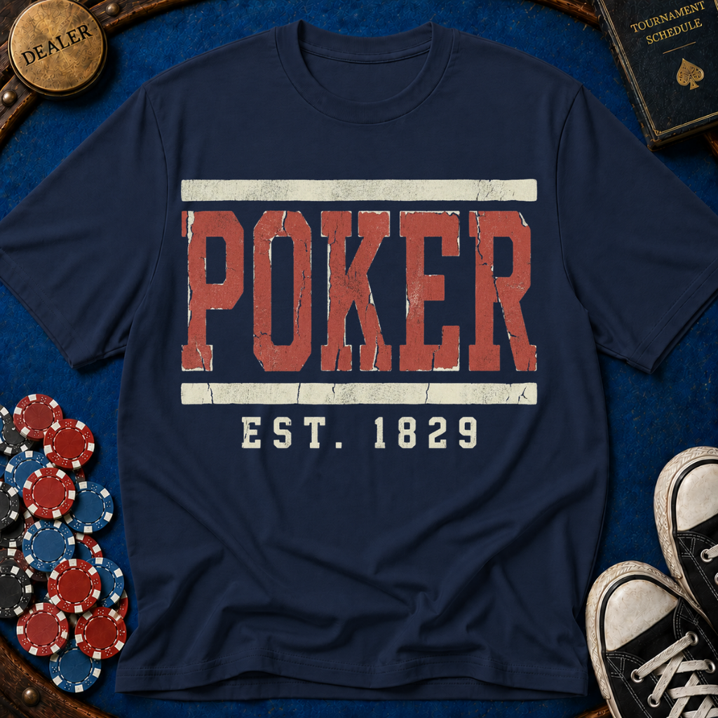 Athletic Poker Shirt T-Shirt