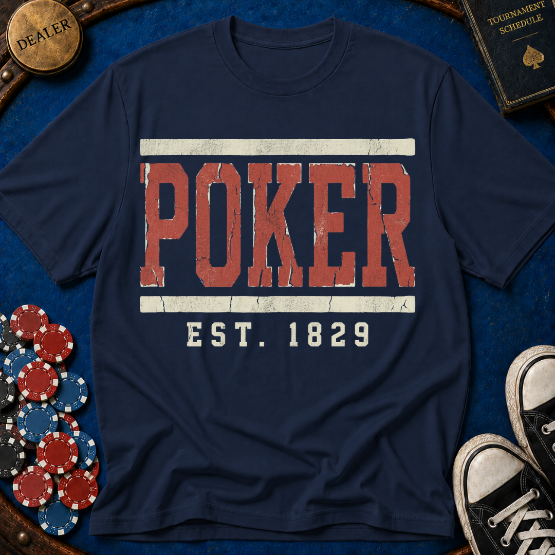 Athletic Poker Shirt T-Shirt
