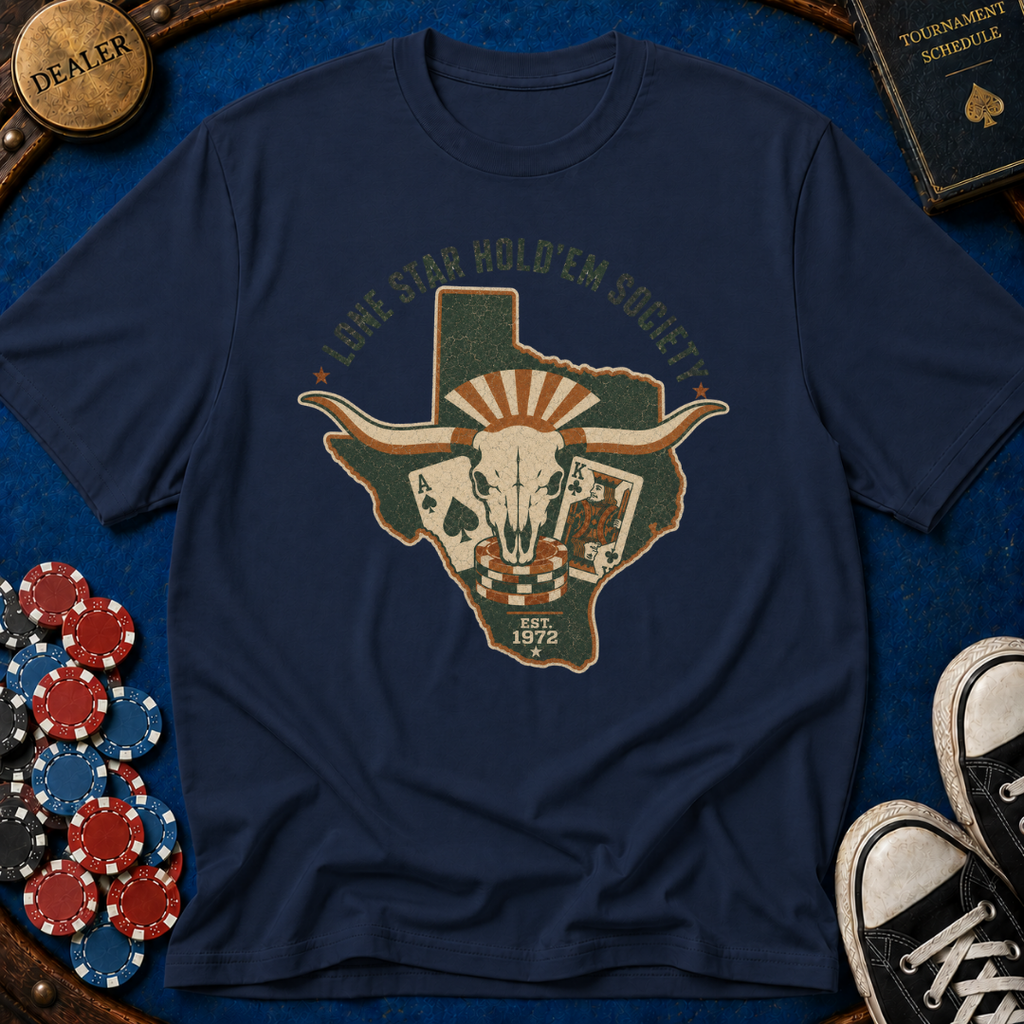 Texas Lone Star State Hold'em Society T-Shirt