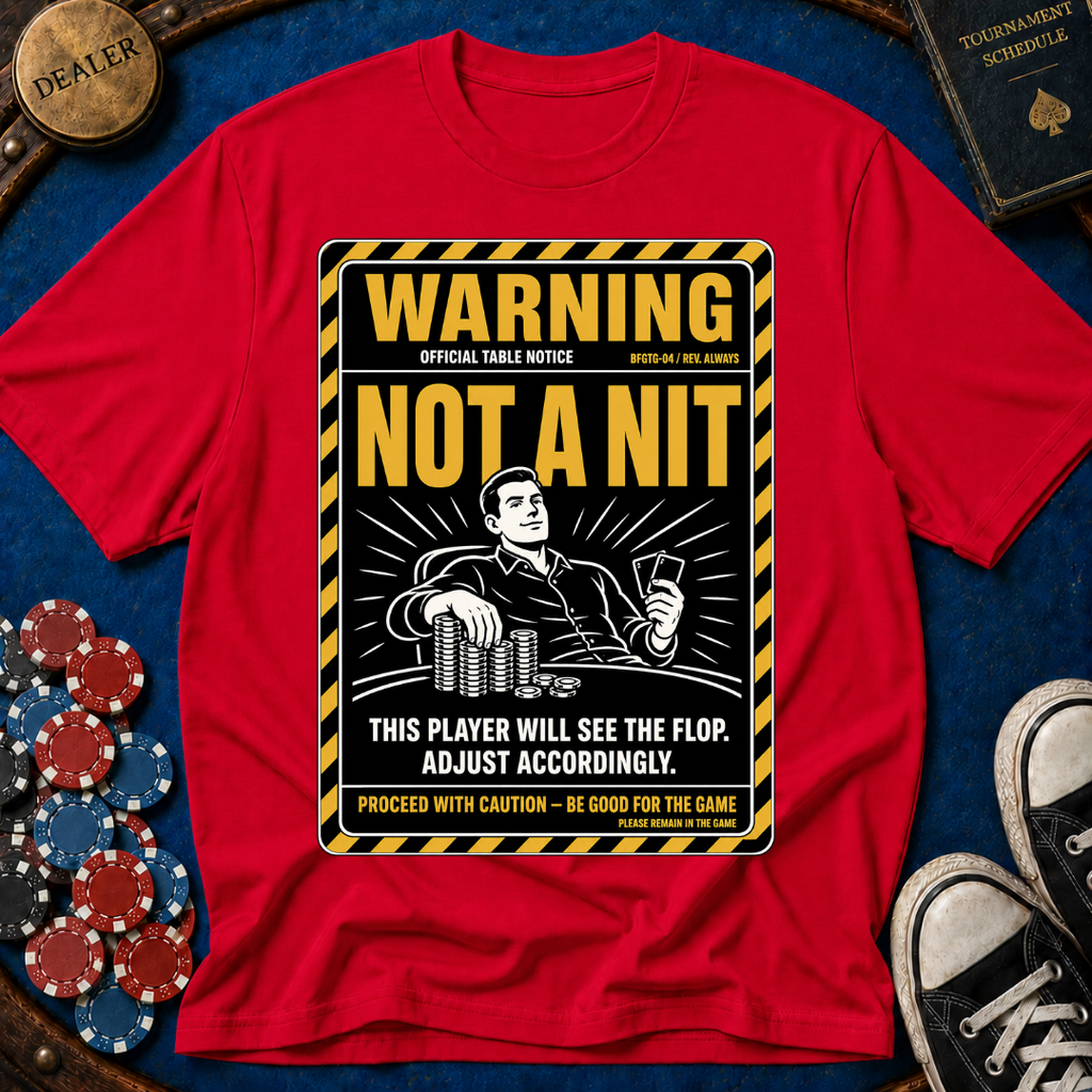 Warning Not A Nit T-Shirt