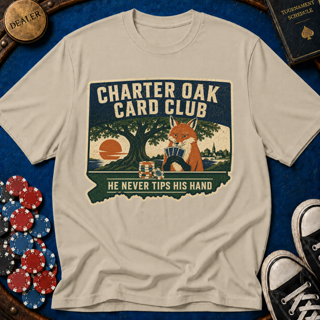 Connecticut Charter Oak Card Club T-Shirt