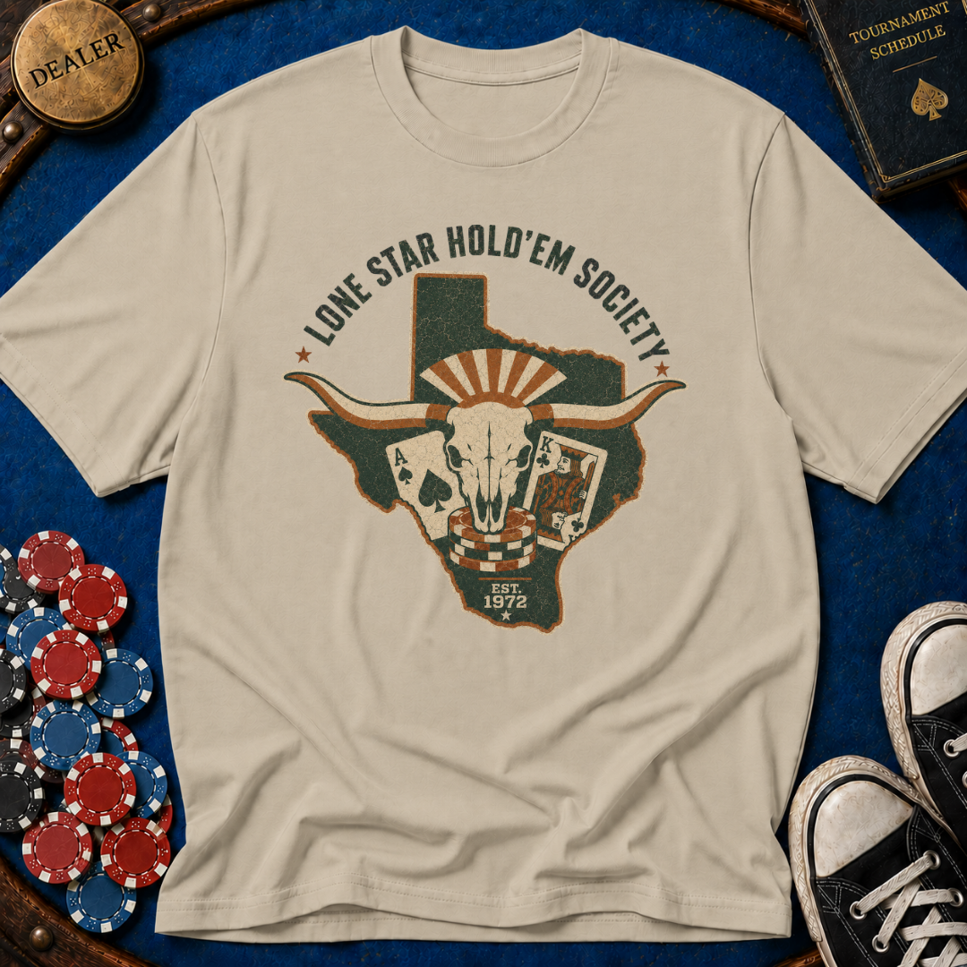 Texas Lone Star State Hold'em Society T-Shirt