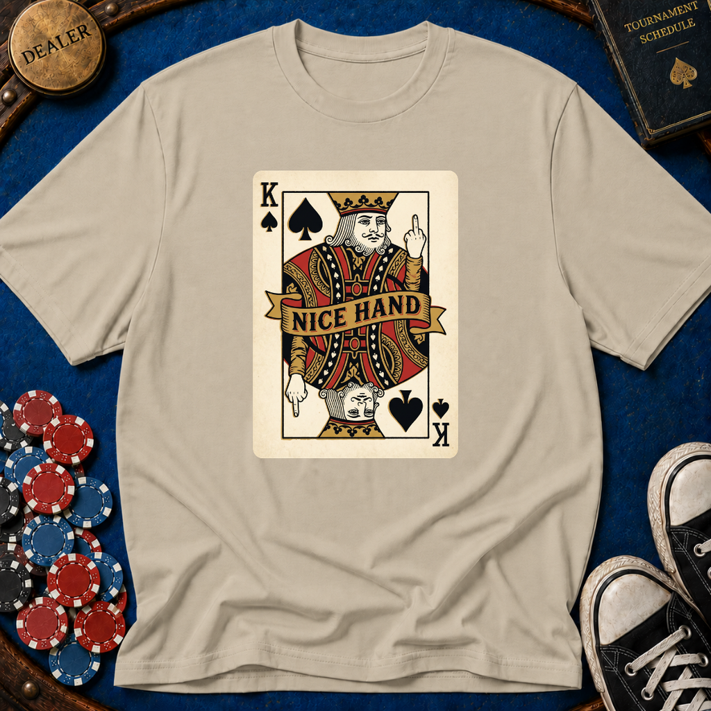 King of Spades "Nice Hand" T-Shirt