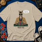Poker Face Donkey T-Shirt