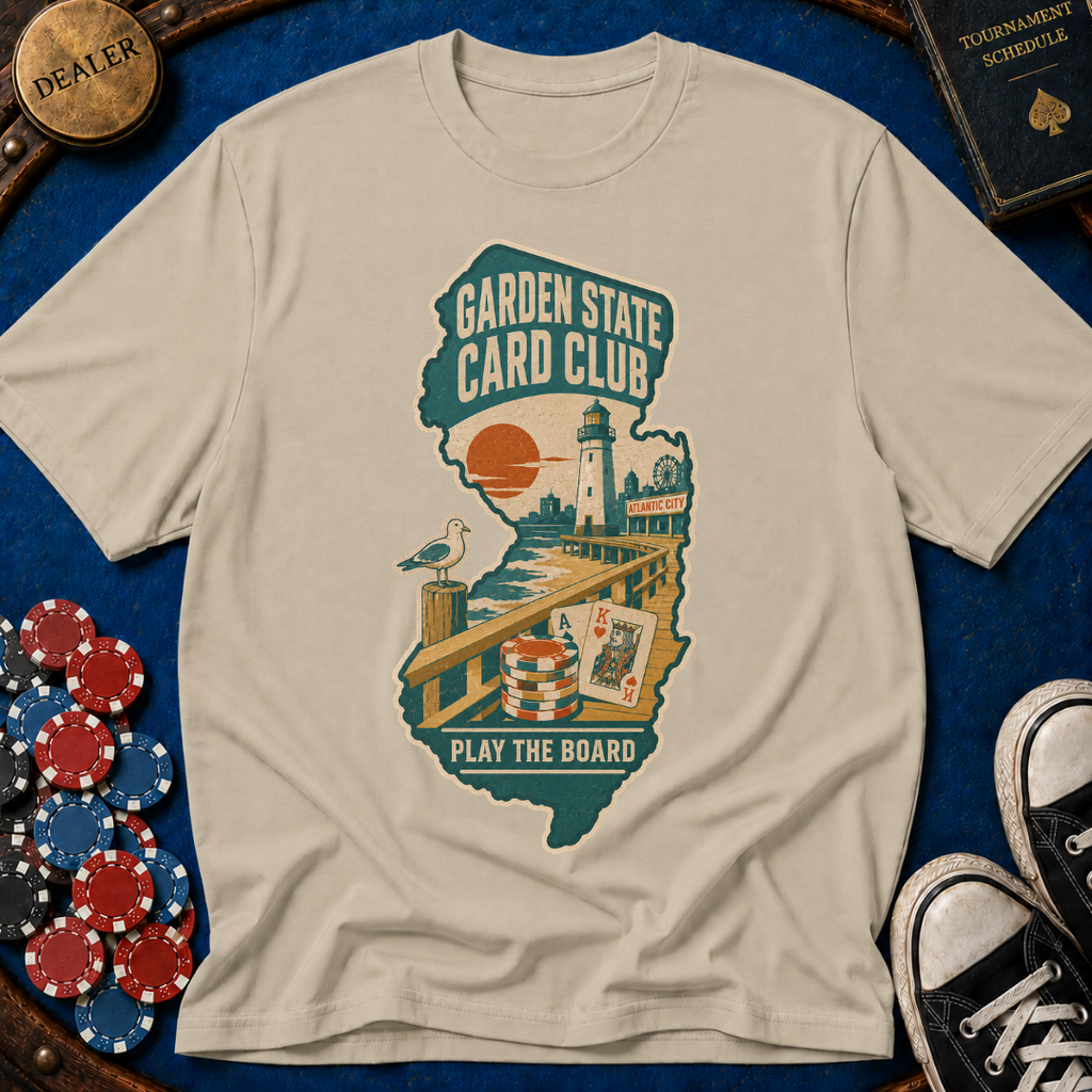 New Jersey Garden State Card Club T-Shirt