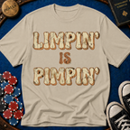 Limpin is Pimpin Text T-Shirt