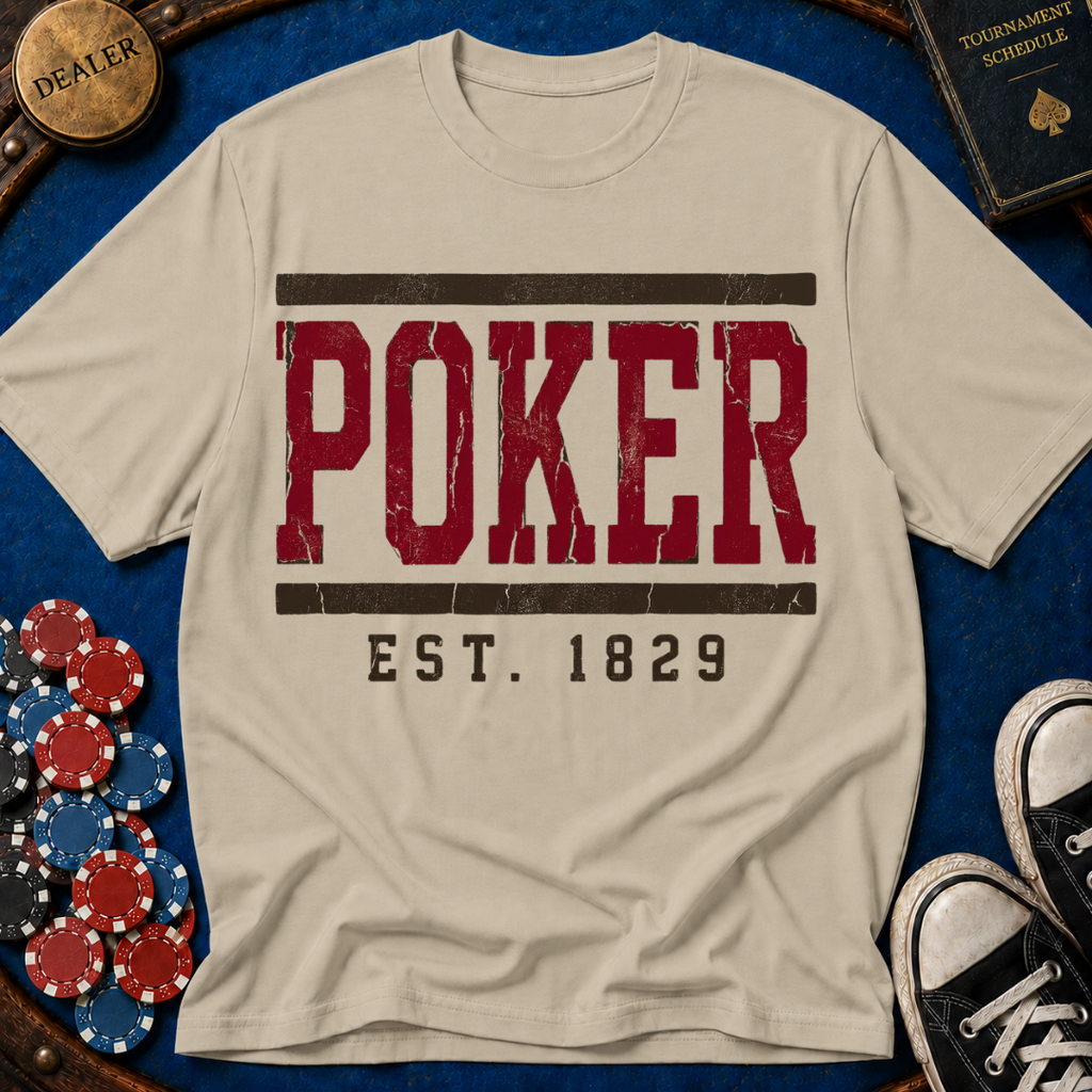 Athletic Poker Shirt T-Shirt