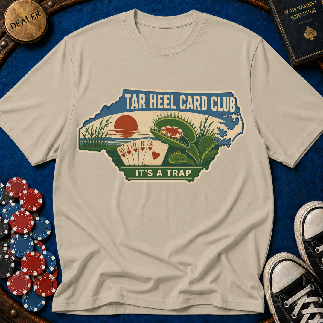 North Carolina Tar Heal Card Club T-Shirt