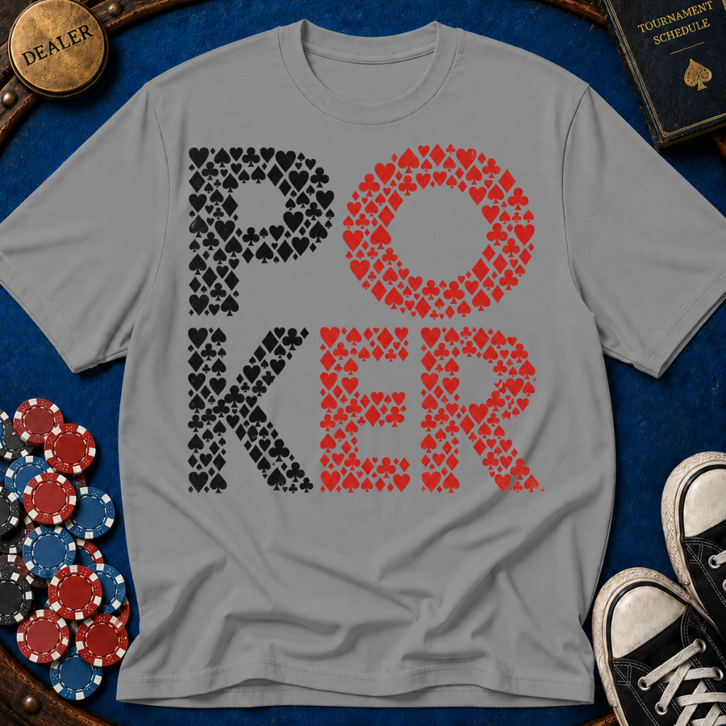 Poker written in suits T-Shirt