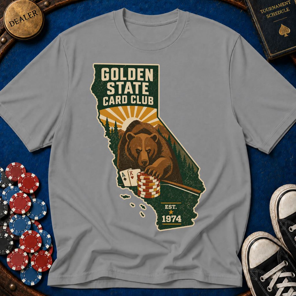 California Golden State Card Club T-Shirt