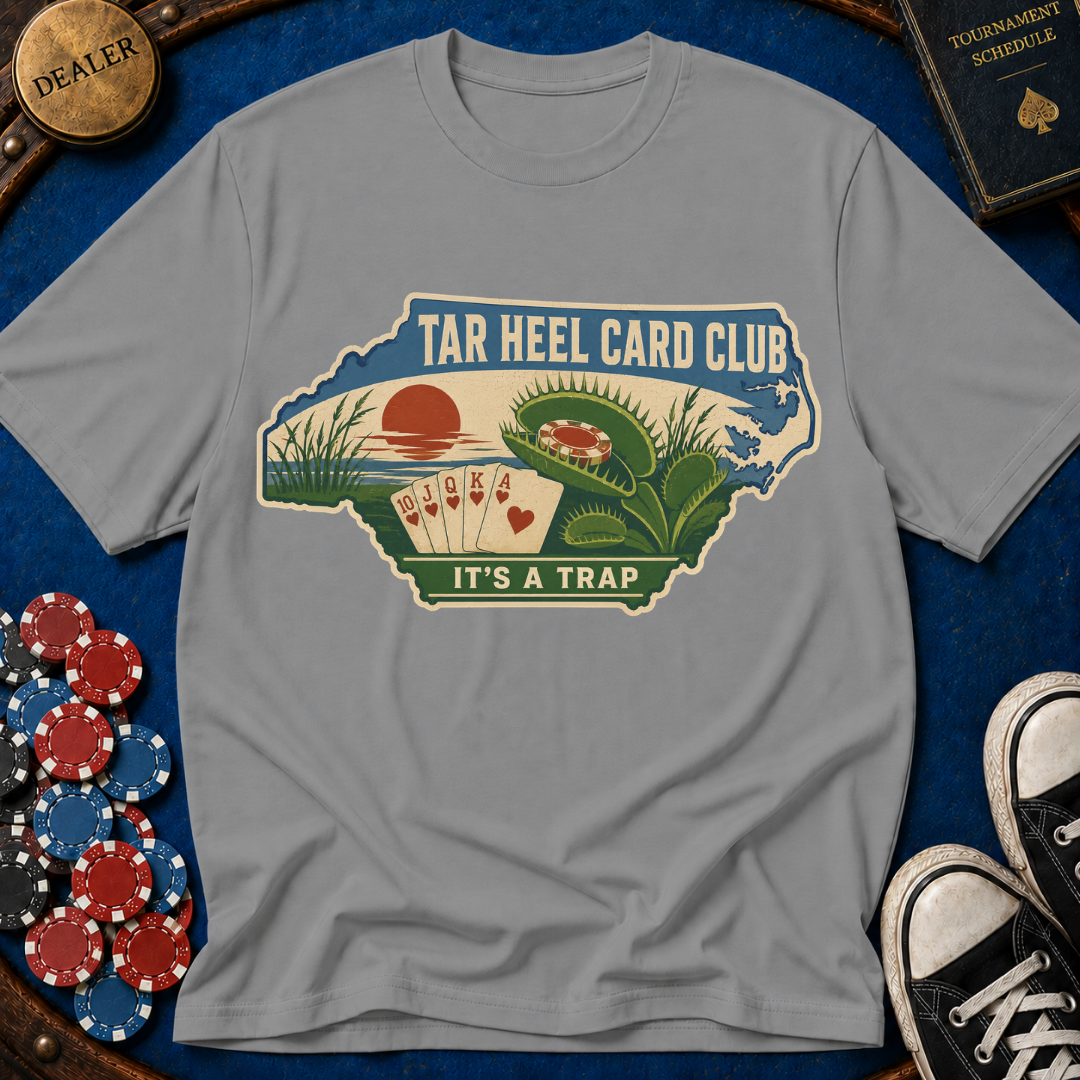 North Carolina Tar Heal Card Club T-Shirt