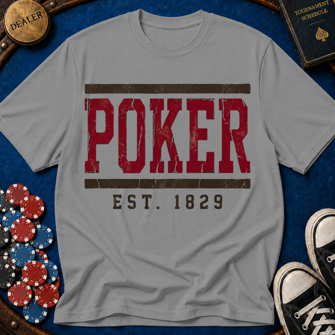 Athletic Poker Shirt T-Shirt