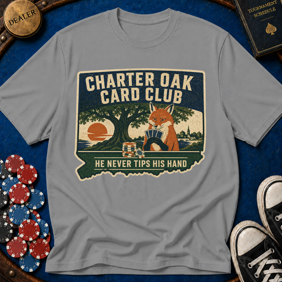 Connecticut Charter Oak Card Club T-Shirt