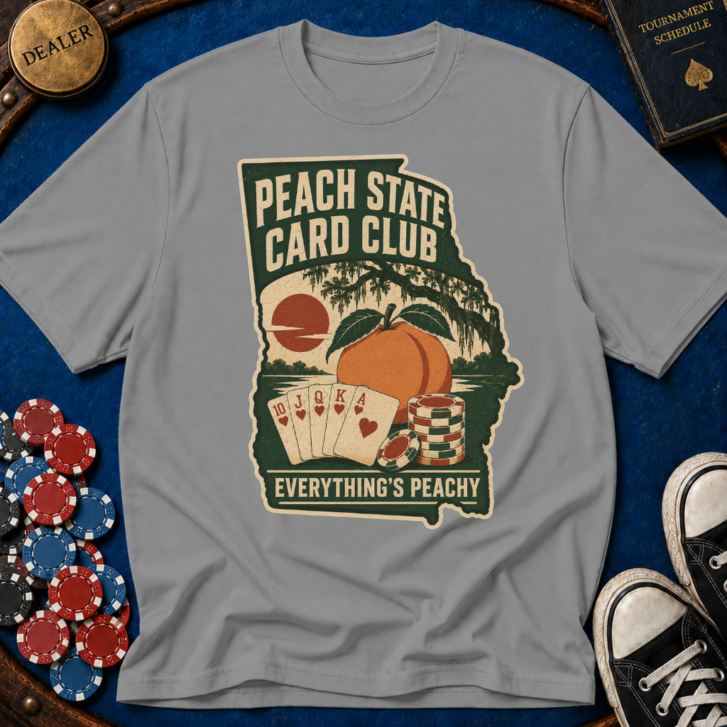 Georgia Peach State Card Room T-Shirt