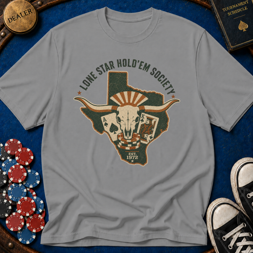 Texas Lone Star State Hold'em Society T-Shirt