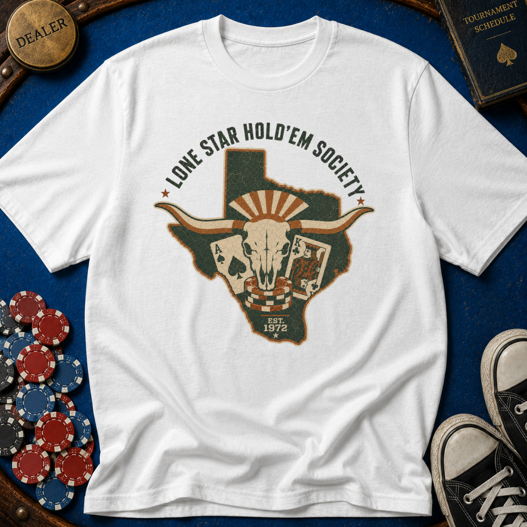 Texas Lone Star State Hold'em Society T-Shirt