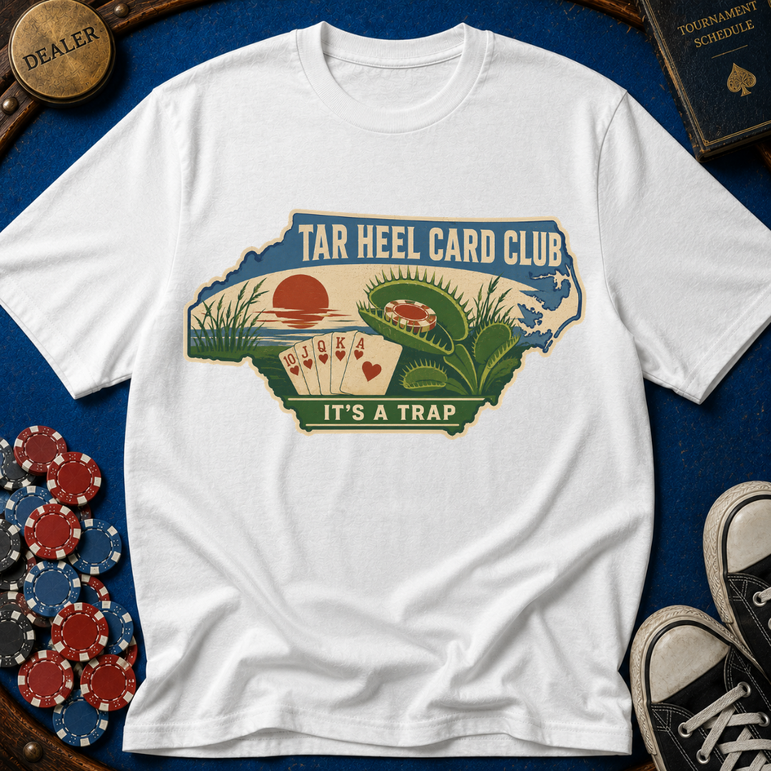 North Carolina Tar Heal Card Club T-Shirt
