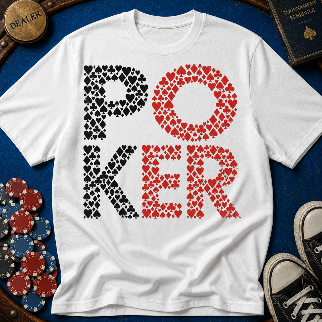 Poker written in suits T-Shirt