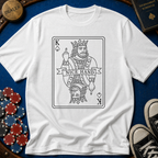 Nice Hand Line Art King T-Shirt
