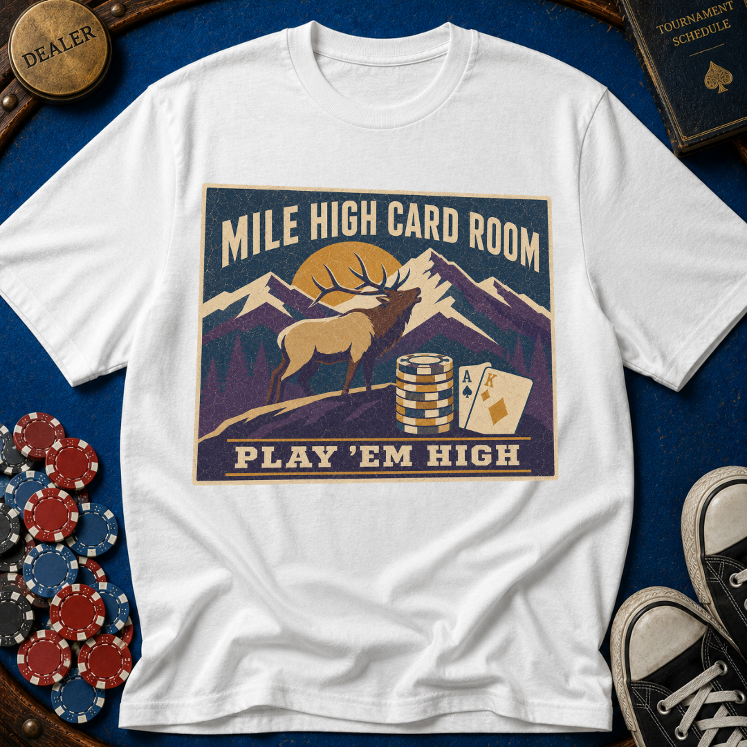 Colorado Mile High Card Room T-Shirt