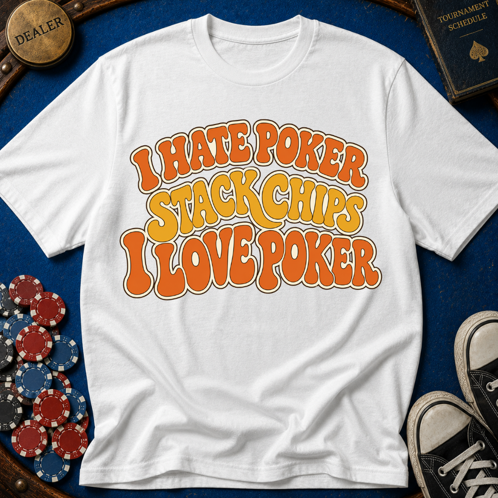 I Hate Poker/I Love Poker T-Shirt