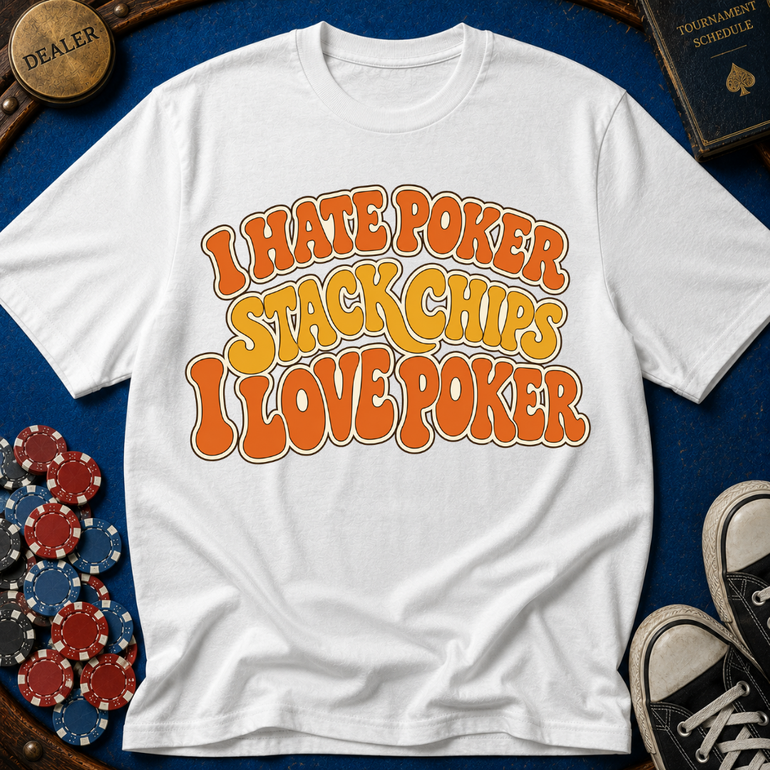 I Hate Poker/I Love Poker T-Shirt