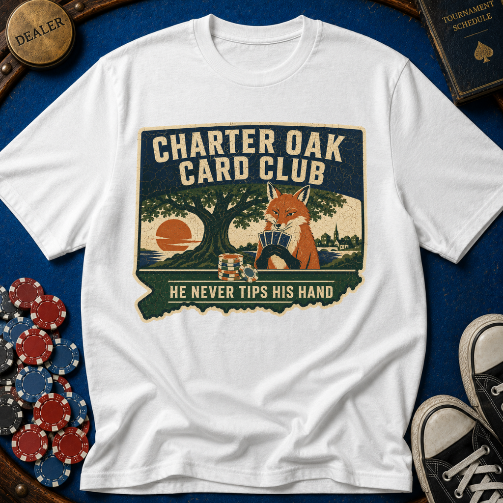 Connecticut Charter Oak Card Club T-Shirt