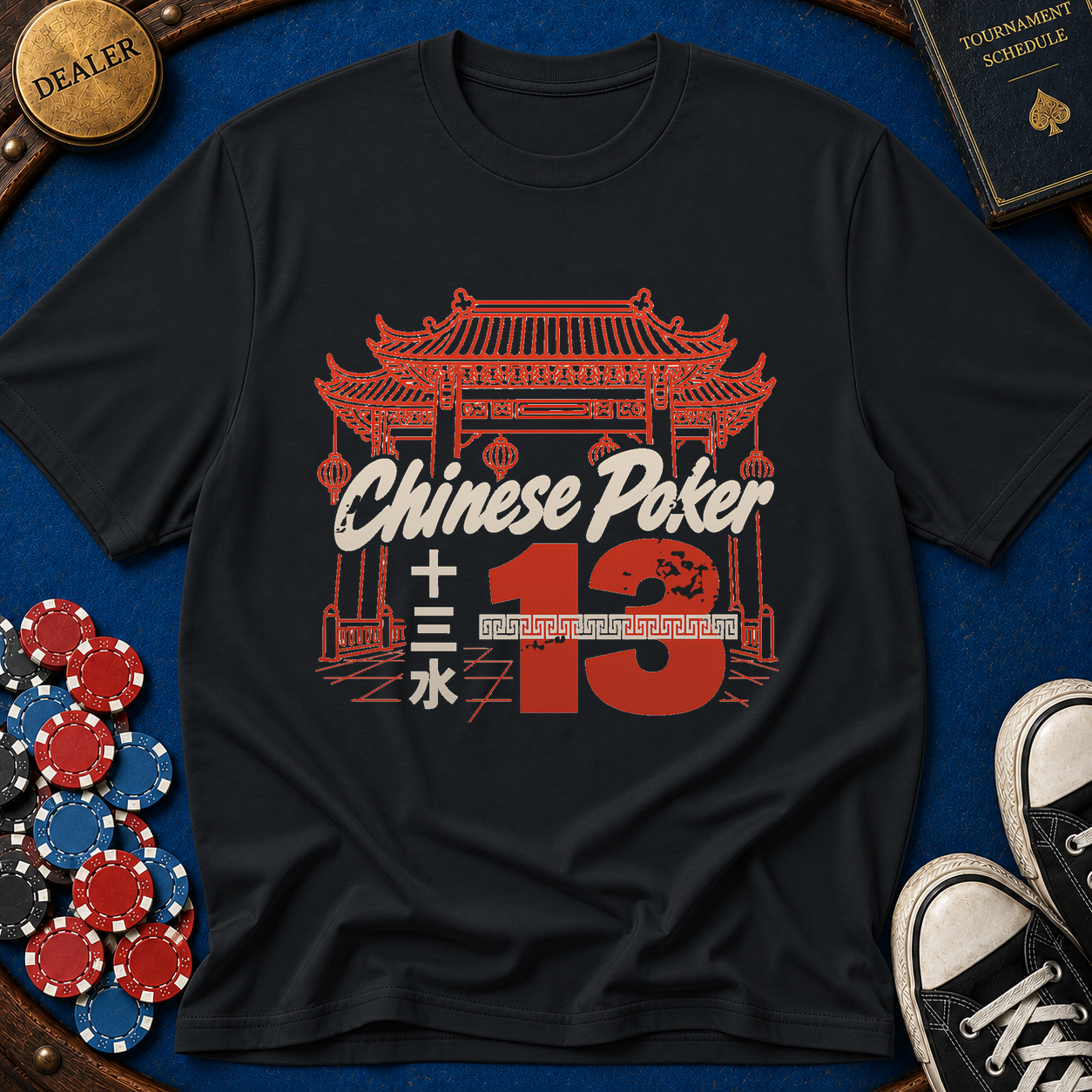 Chinese Poker Gate T-Shirt
