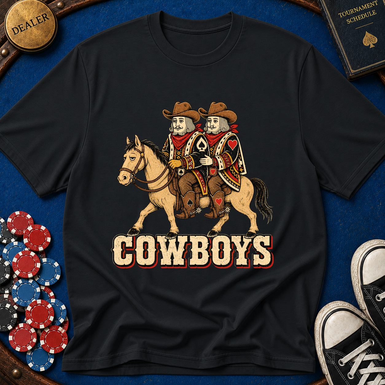 Cowboys On Horse T-Shirt