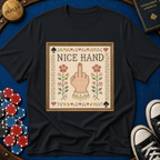 Nice Hand Cross-Stitch T-Shirt