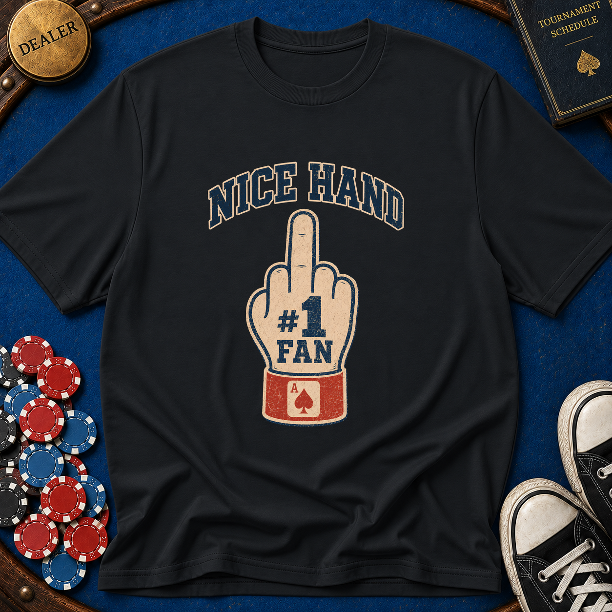 Nice Hand Flip Off T-Shirt