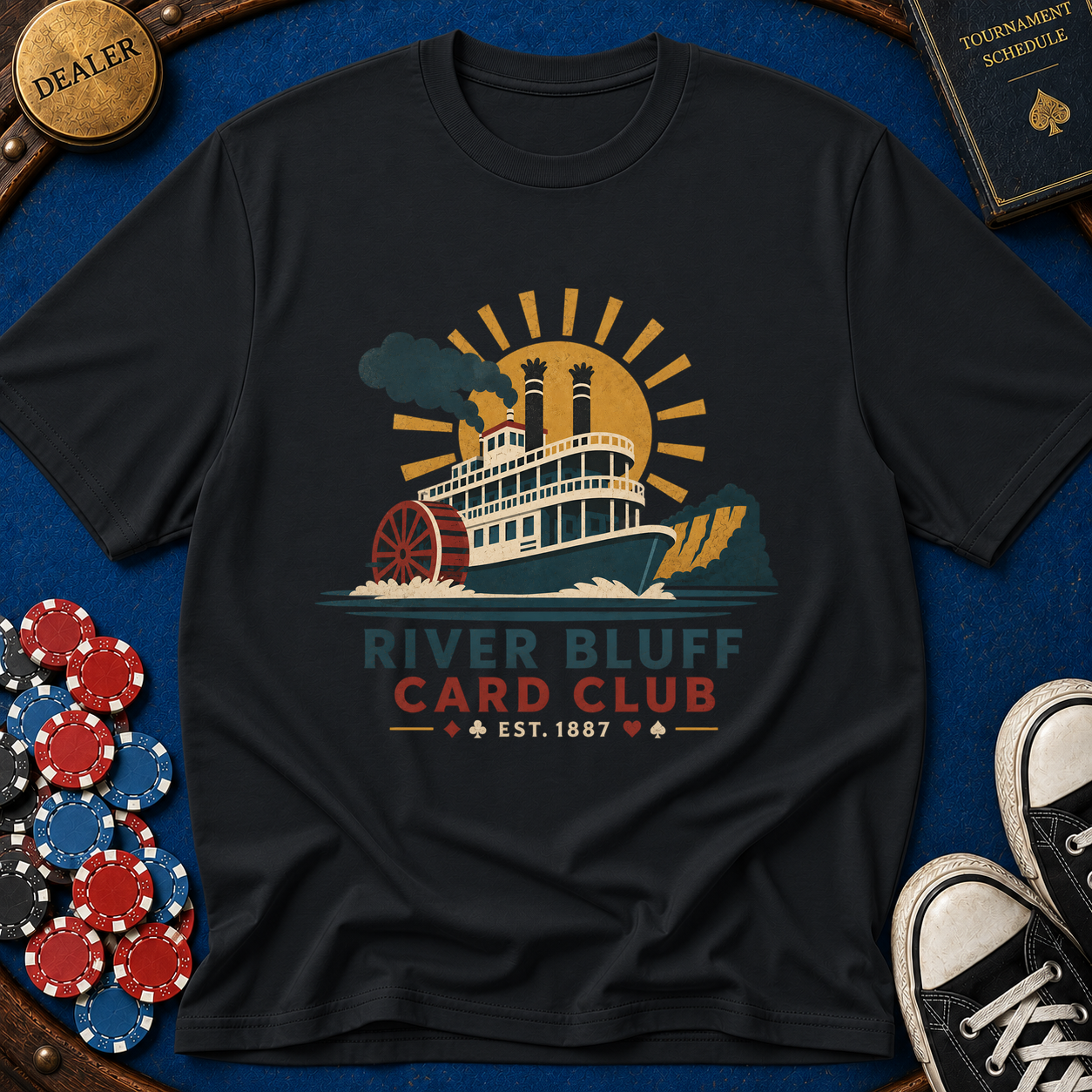 River Bluff Card Club T-Shirt