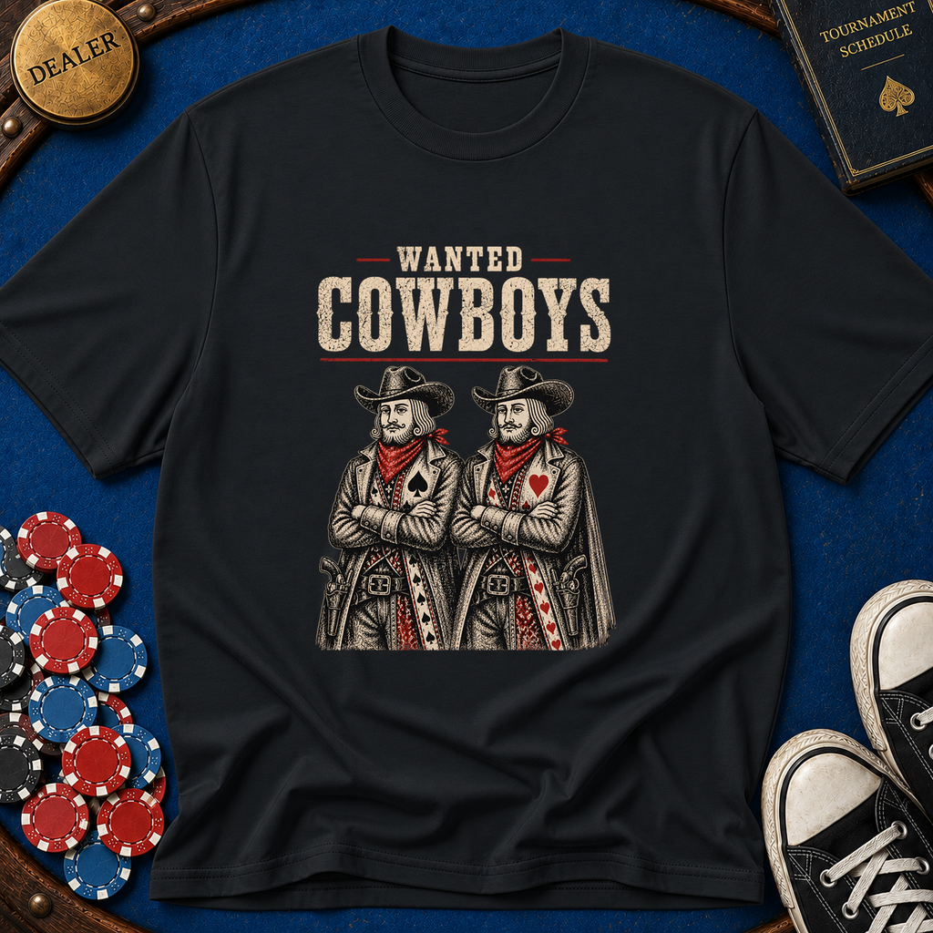 Wanted Cowboys T-Shirt